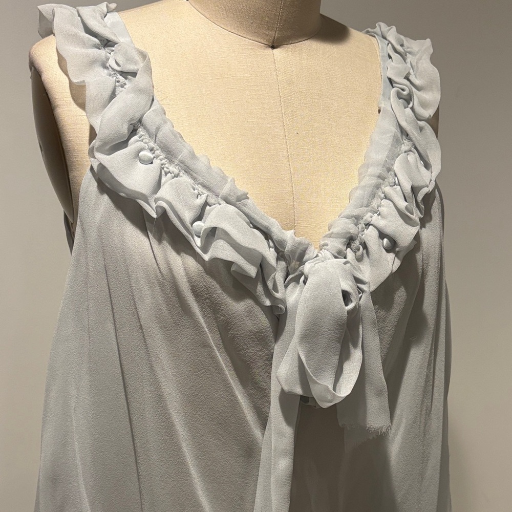 Robert Rodriguez Soft blue Blouse